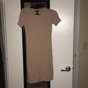 Tan summer dress